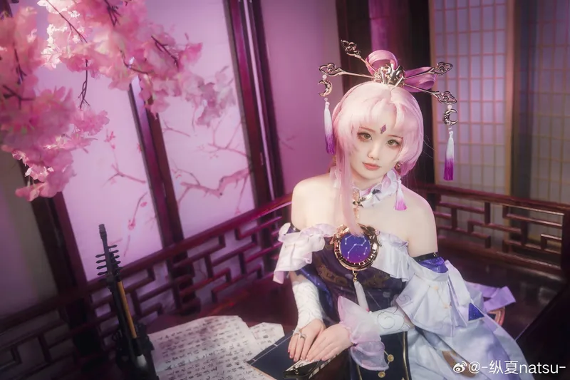 《崩坏：星穹铁道》符玄cosplay展示