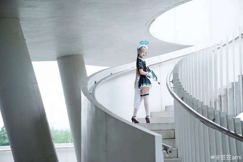 《蔚蓝档案》一之濑明日奈cosplay展示