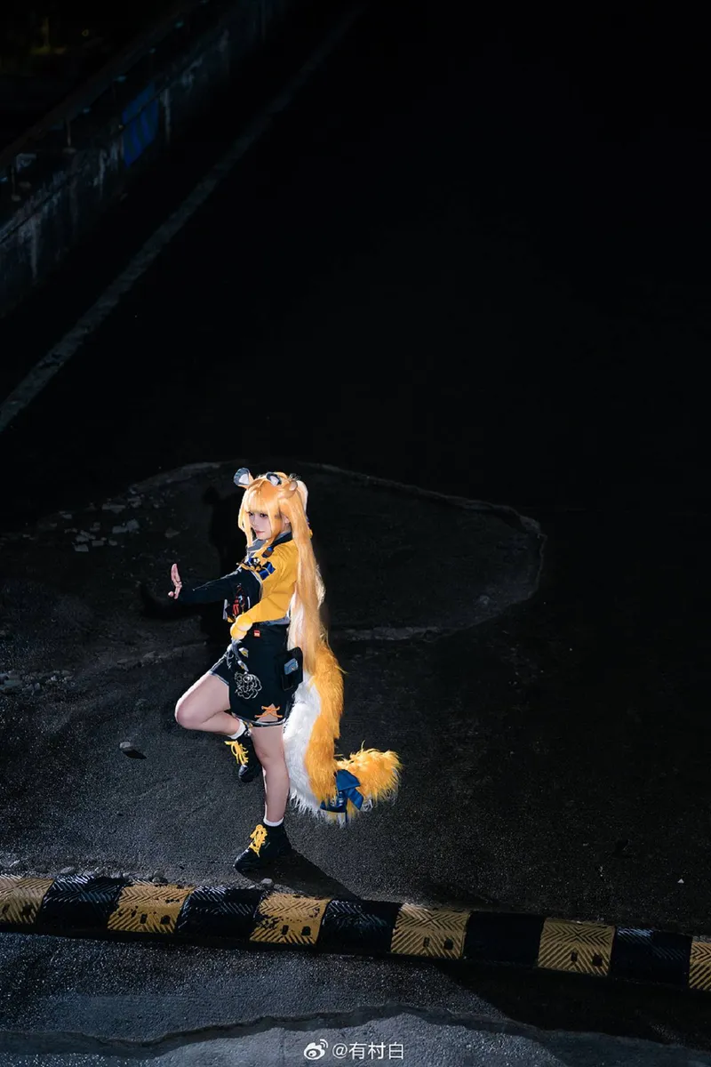 《绝区零》橘福福cosplay展示