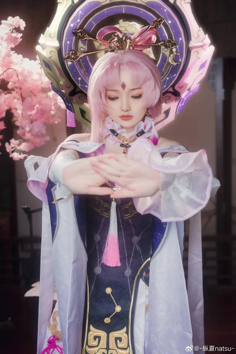 《崩坏：星穹铁道》符玄cosplay展示