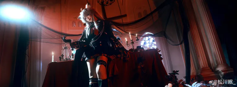 《明日方舟》荒芜拉普兰德cosplay