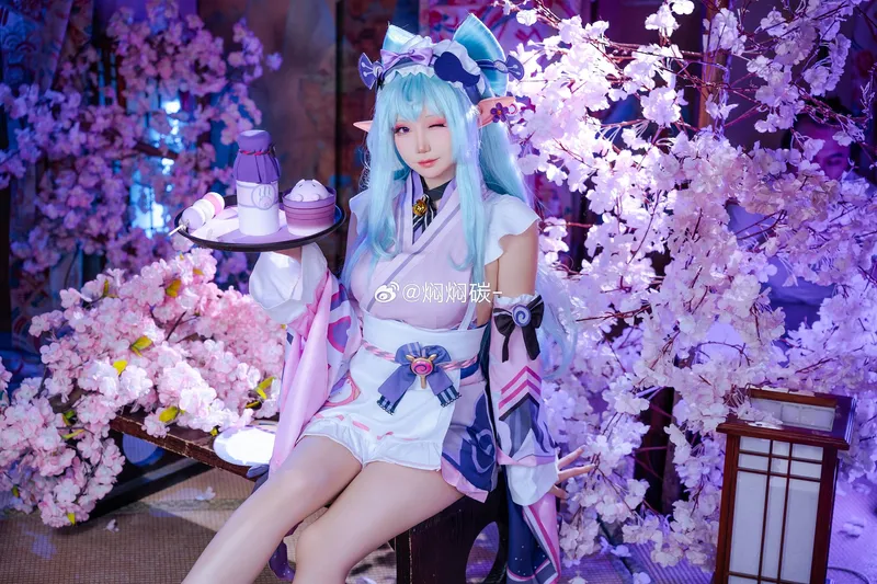 《原神》梦见月瑞希cosplay展示