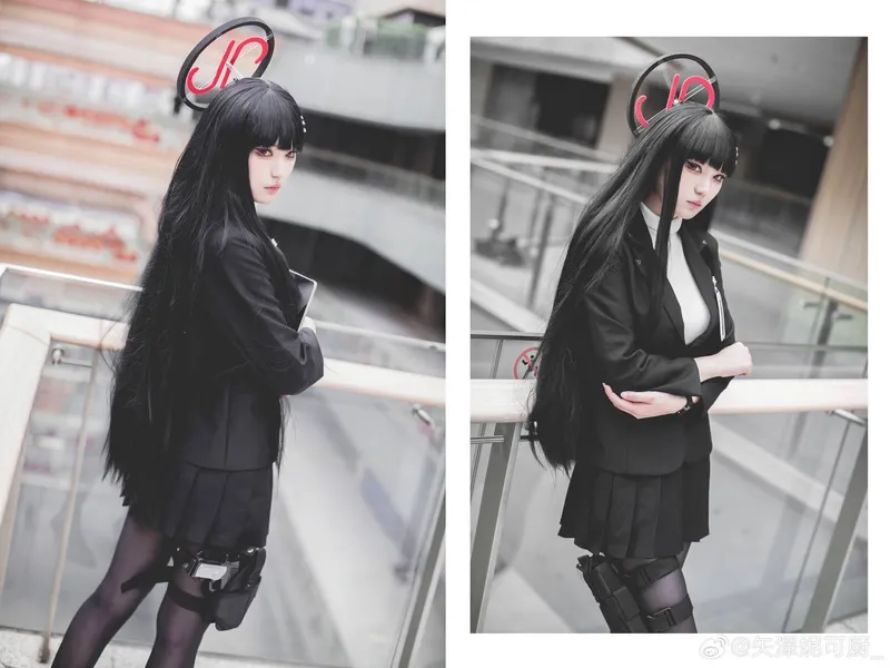 《蔚蓝档案》调月莉音cosplay展示