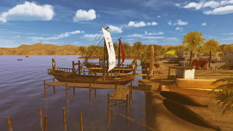 《埃及前沿》古埃及金字塔建造模拟