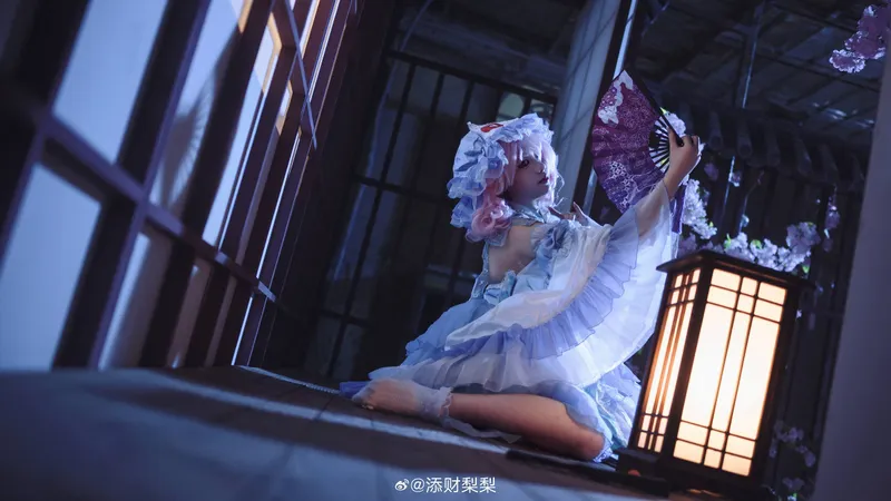 《东方Project》西行寺幽幽子cosplay