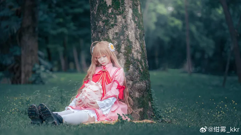 神户小鸟cosplay展示-仰望星空的温柔陪伴