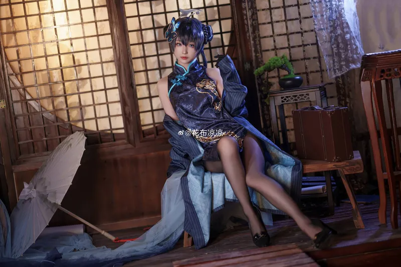 《蔚蓝档案》龙华妃咲cosplay展示