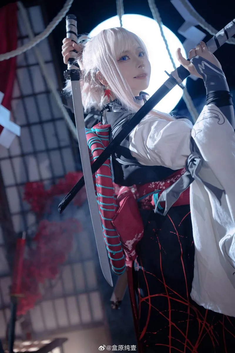 《Fate/SamuraiRemnant》宫本武藏cosplay展示