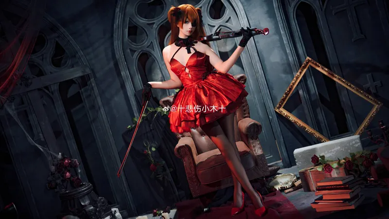 《nikke》式波·明日香·兰格雷cosplay