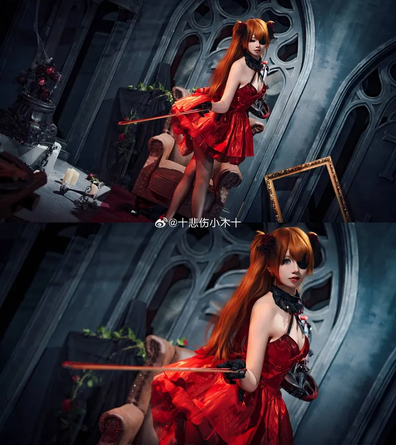 《nikke》式波·明日香·兰格雷cosplay