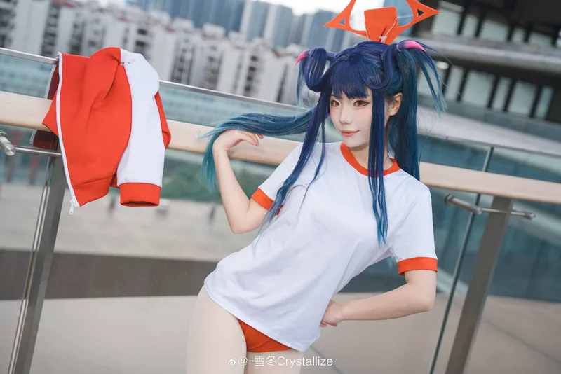 《蔚蓝档案》枫香cosplay展示