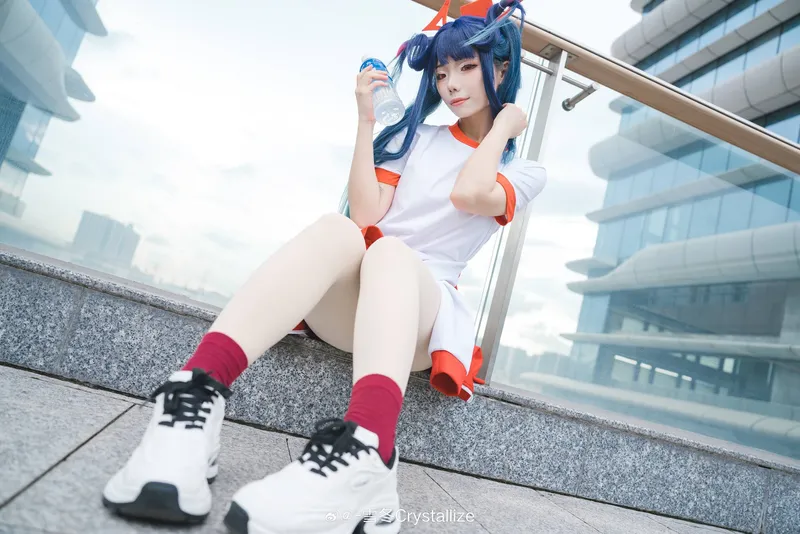 《蔚蓝档案》枫香cosplay展示