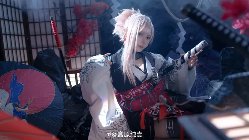 《Fate/SamuraiRemnant》宫本武藏cosplay展示