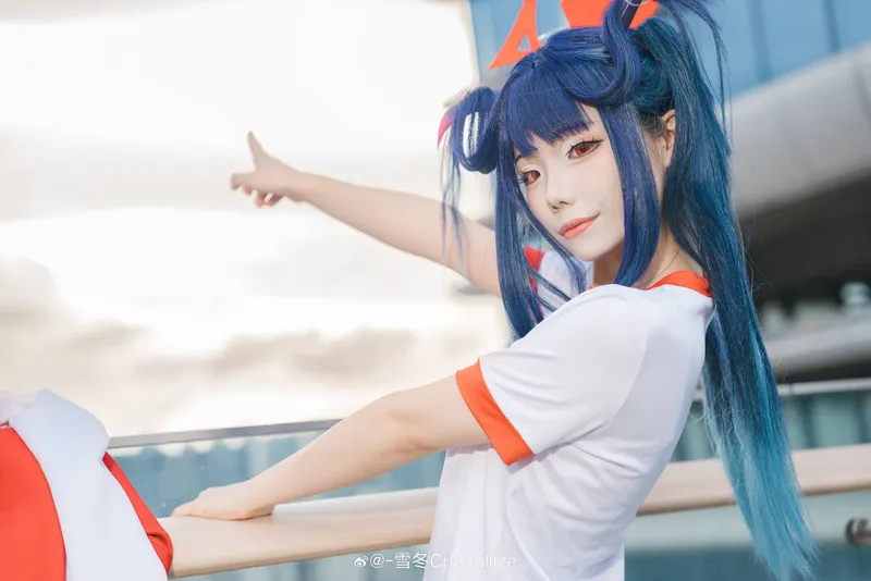 《蔚蓝档案》枫香cosplay展示