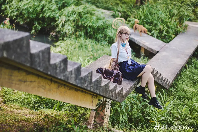 《蔚蓝档案》室笠茜cosplay展示