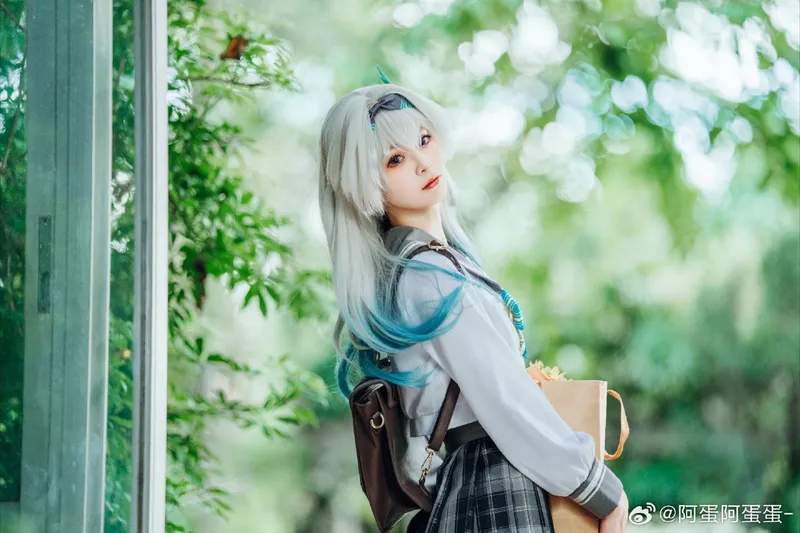 《崩坏星穹铁道》流萤cosplay展示