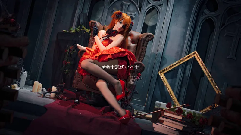 《nikke》式波·明日香·兰格雷cosplay