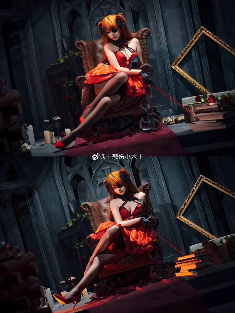 《nikke》式波·明日香·兰格雷cosplay