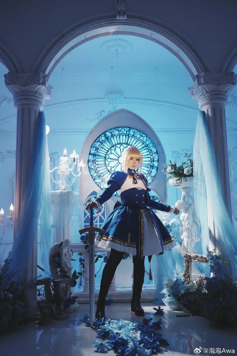 《崩坏星穹铁道》SaberCosplay展示-精彩回归视觉盛宴