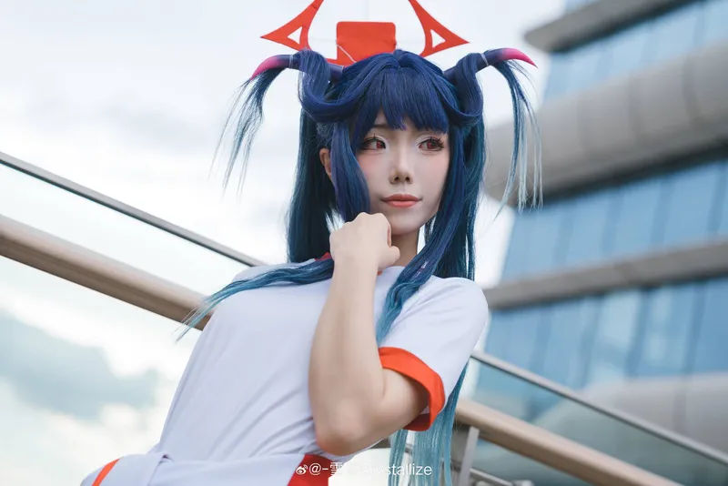 《蔚蓝档案》枫香cosplay展示