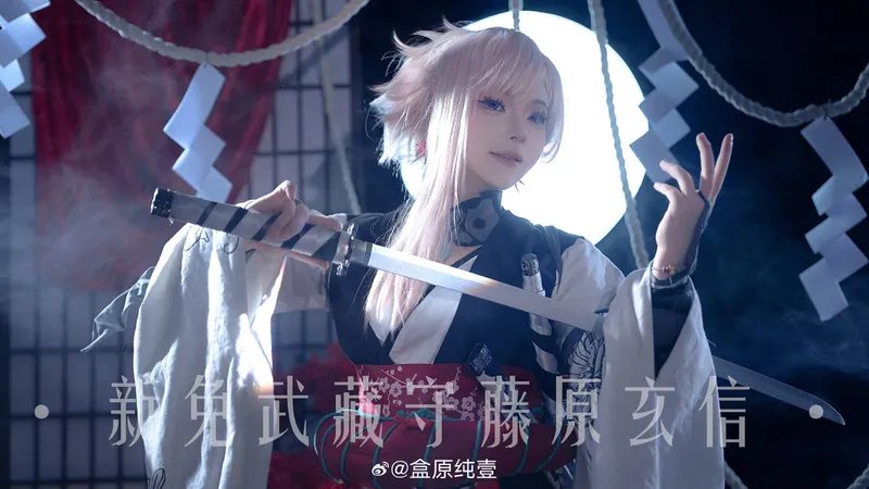 《Fate/SamuraiRemnant》宫本武藏cosplay展示