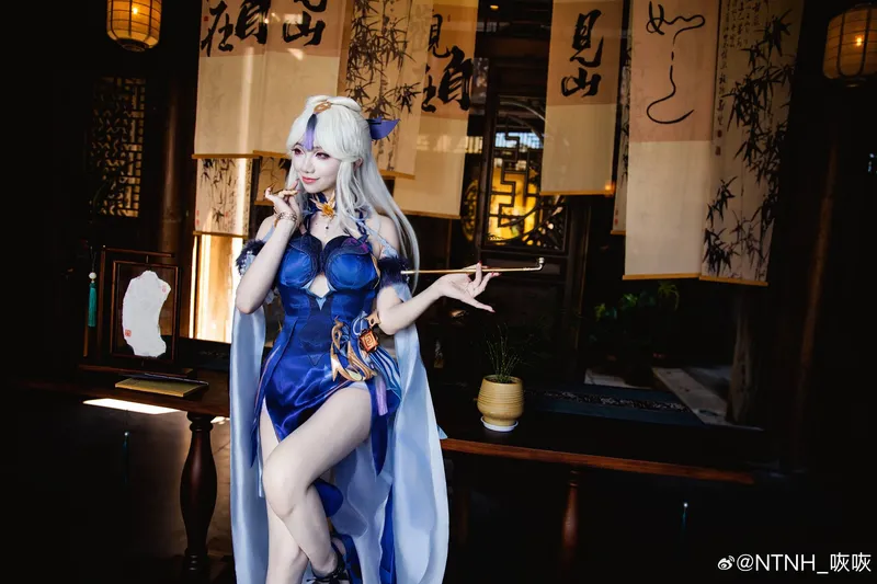 《原神》凝光cosplay展示