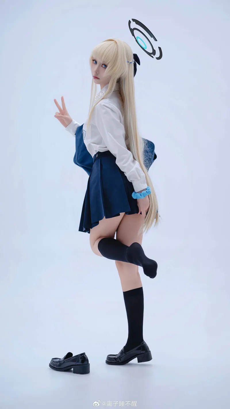 《蔚蓝档案》飞鸟马时cosplay
