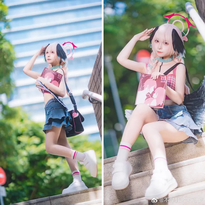 《蔚蓝档案》下江小春cosplay