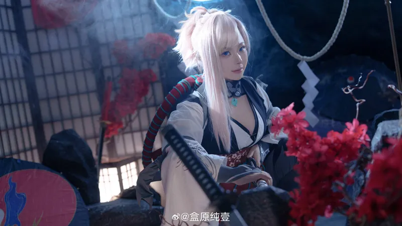 《Fate/SamuraiRemnant》宫本武藏cosplay展示