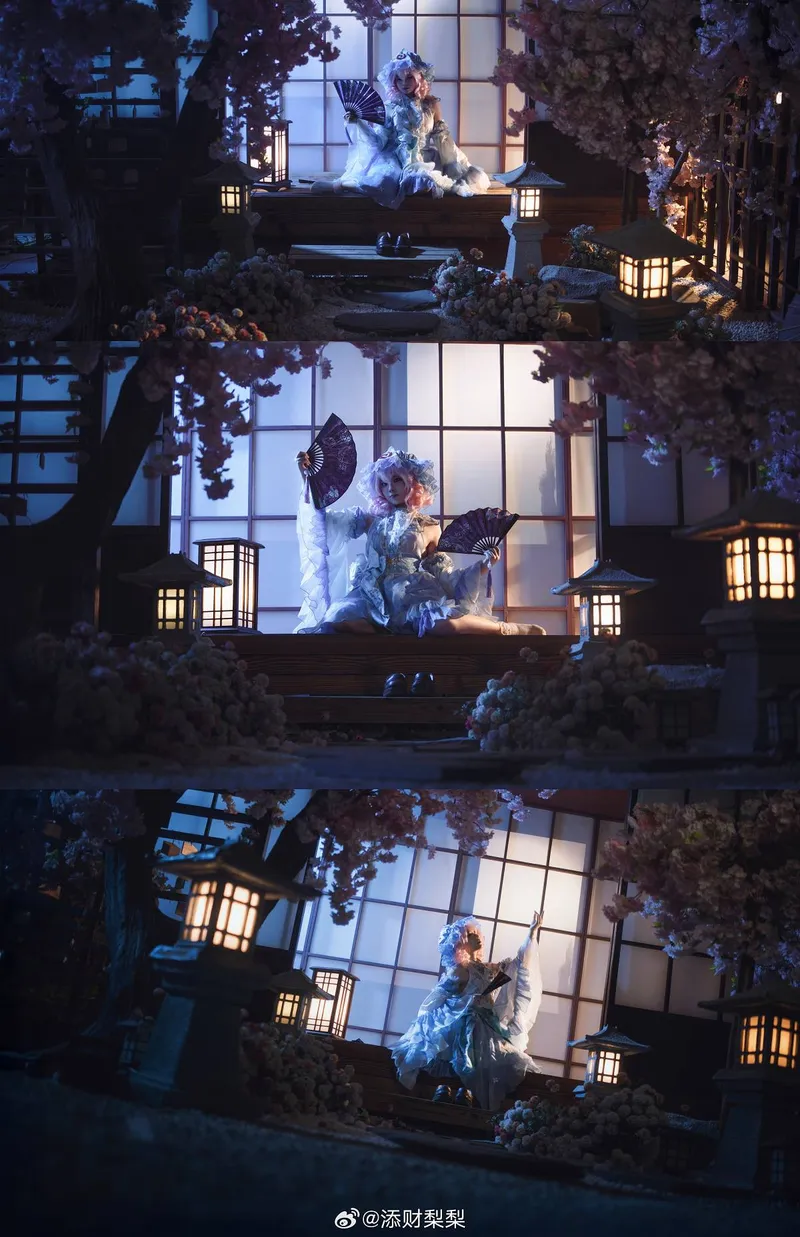 《东方Project》西行寺幽幽子cosplay