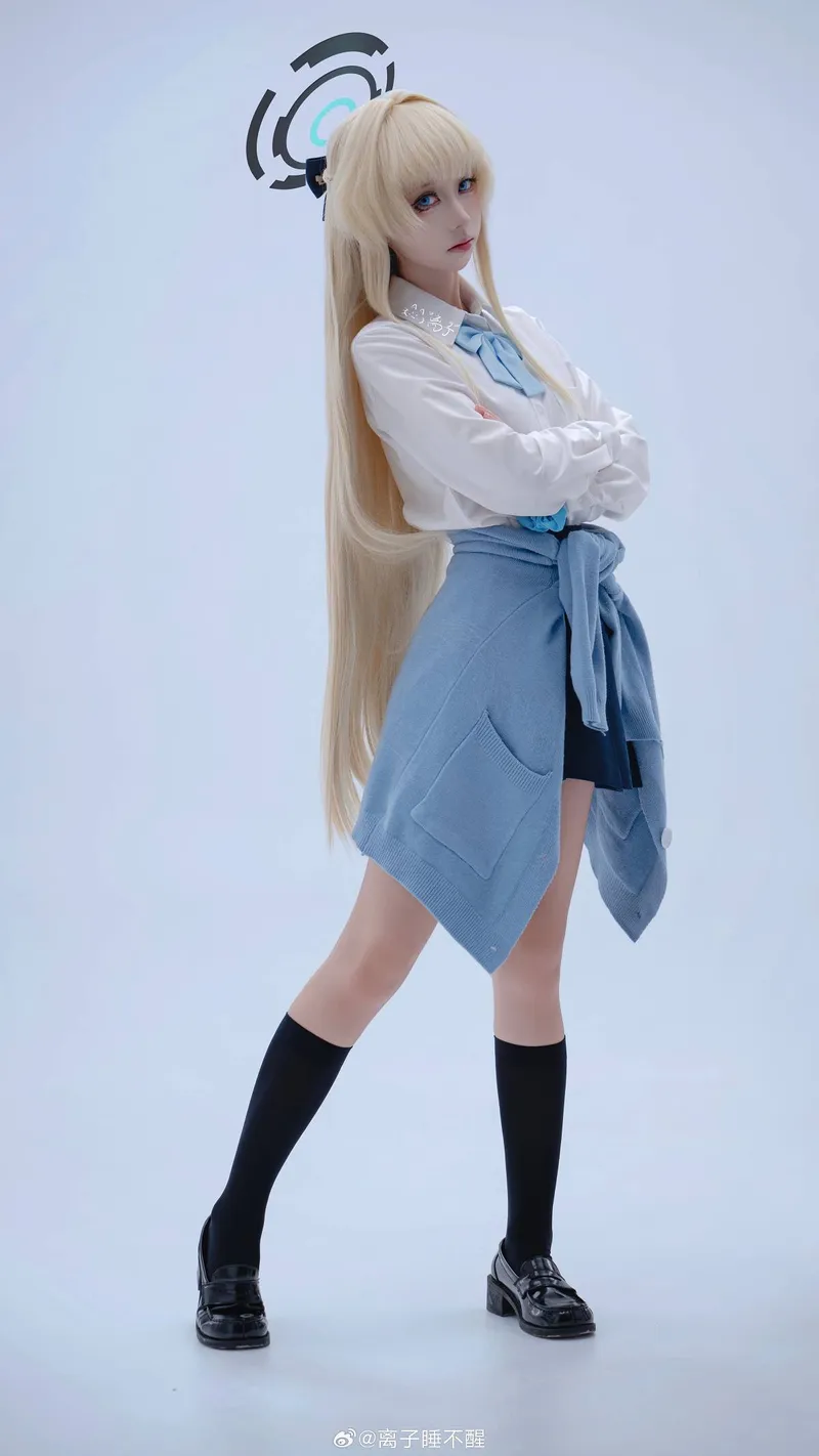 《蔚蓝档案》飞鸟马时cosplay