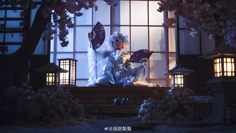 《东方Project》西行寺幽幽子cosplay