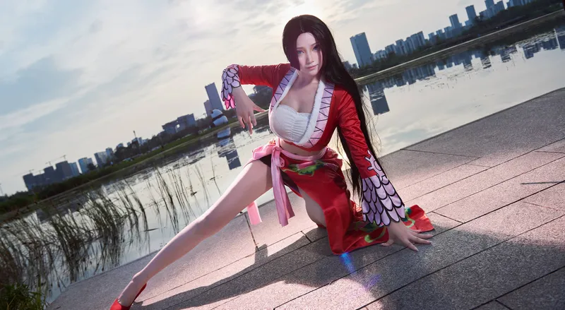 《海贼王》波雅汉库克cosplay展示