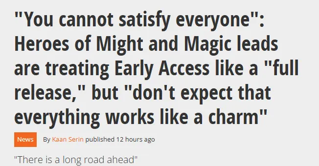 《魔法门之英雄无敌:上古纪元》新作开发