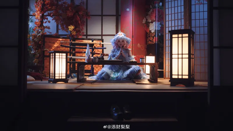 《东方Project》西行寺幽幽子cosplay