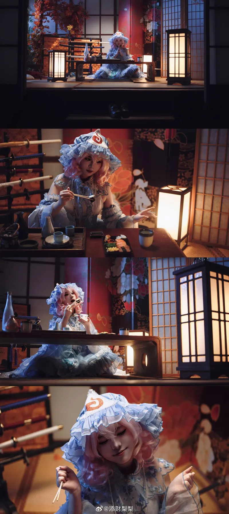 《东方Project》西行寺幽幽子cosplay