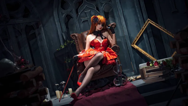 《nikke》式波·明日香·兰格雷cosplay