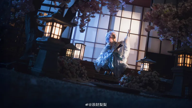 《东方Project》西行寺幽幽子cosplay