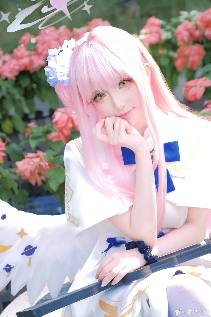 《蔚蓝档案》圣园未花cosplay