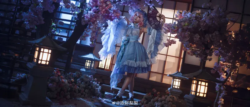 《东方Project》西行寺幽幽子cosplay