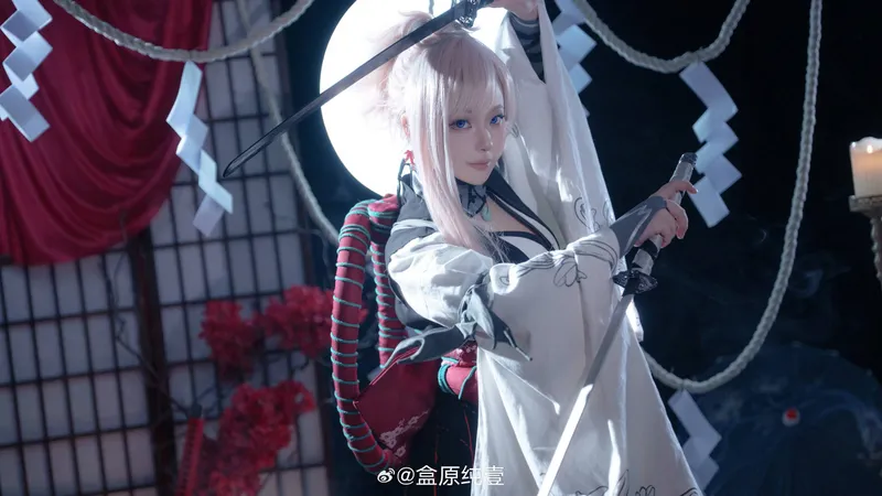 《Fate/SamuraiRemnant》宫本武藏cosplay展示