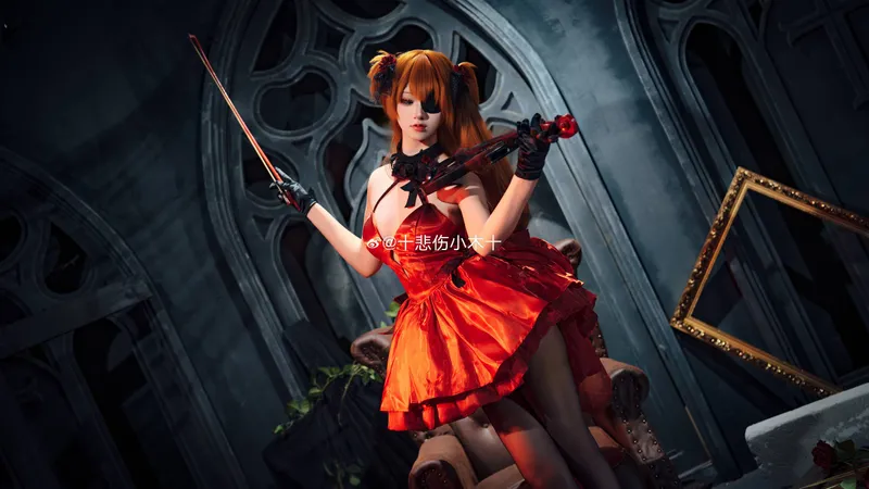 《nikke》式波·明日香·兰格雷cosplay-精美角色还原展示