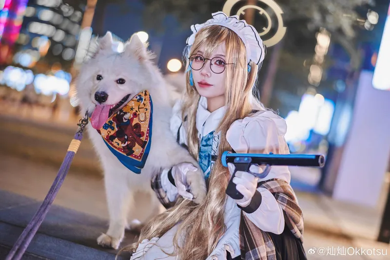 《蔚蓝档案》室笠茜cosplay展示