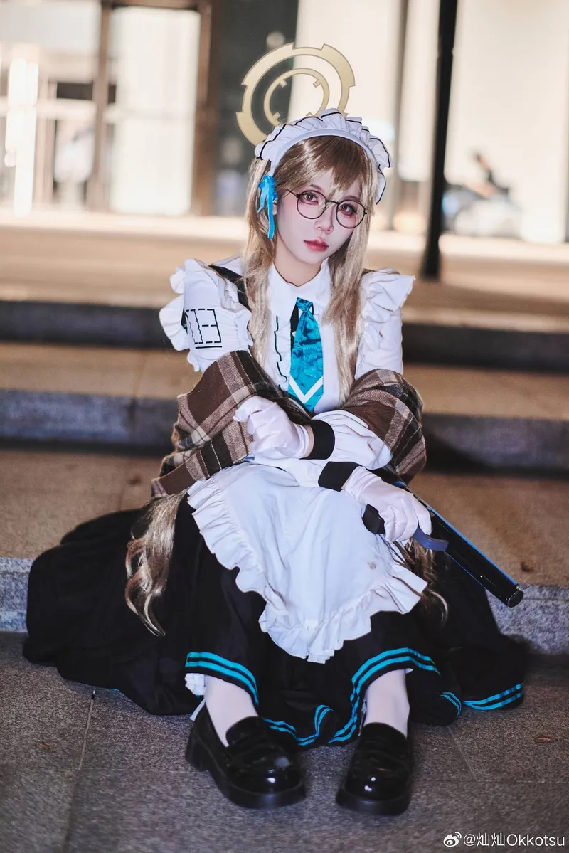 《蔚蓝档案》室笠茜cosplay展示