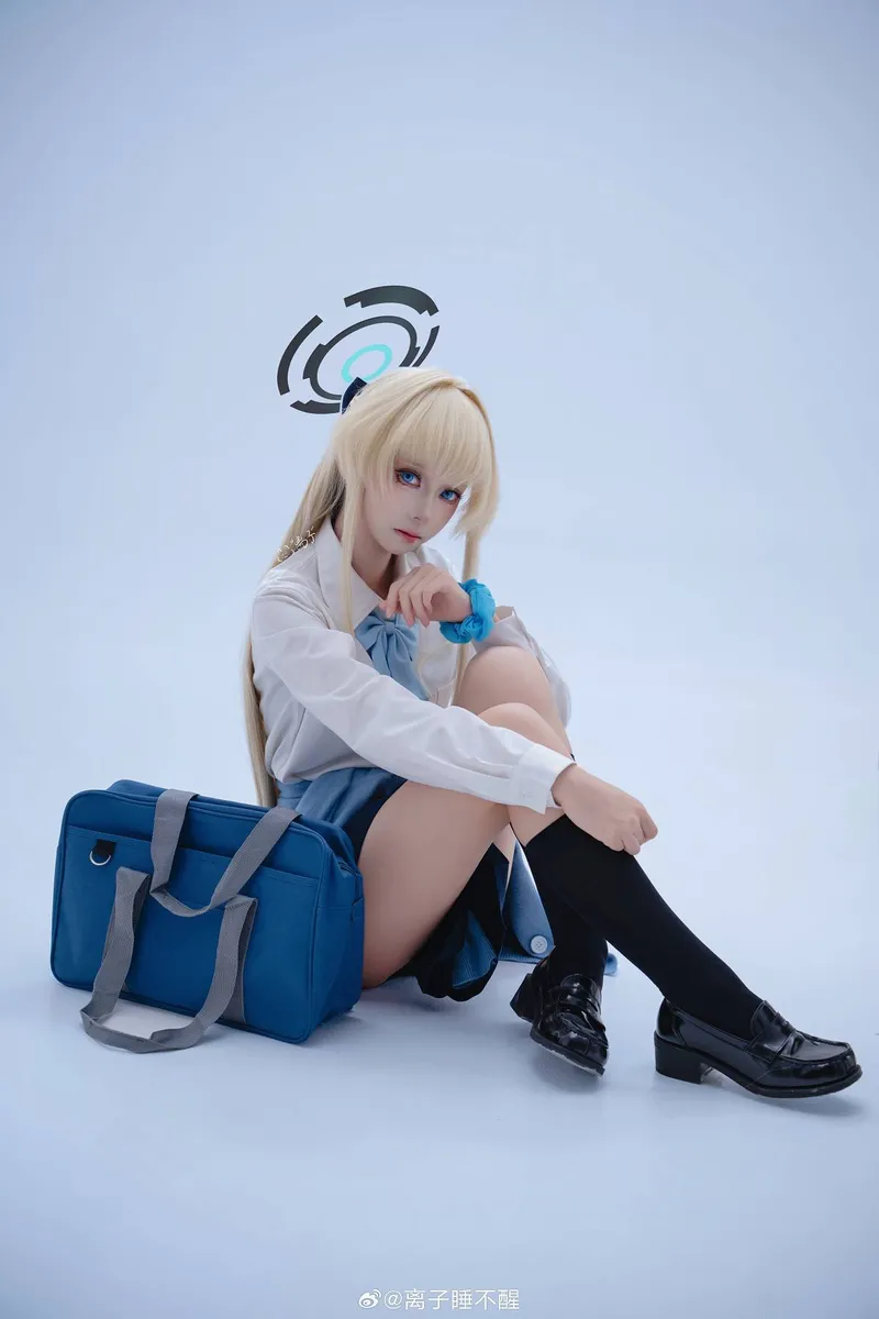 《蔚蓝档案》飞鸟马时cosplay