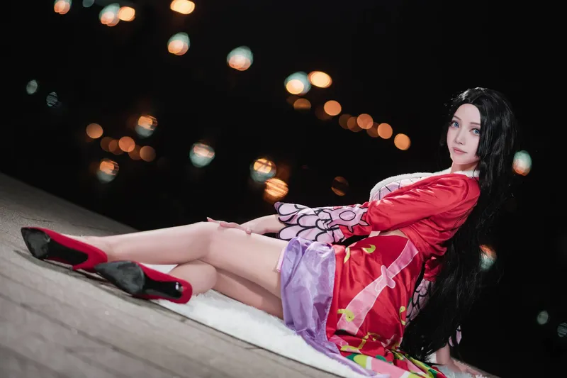 《海贼王》波雅汉库克cosplay展示