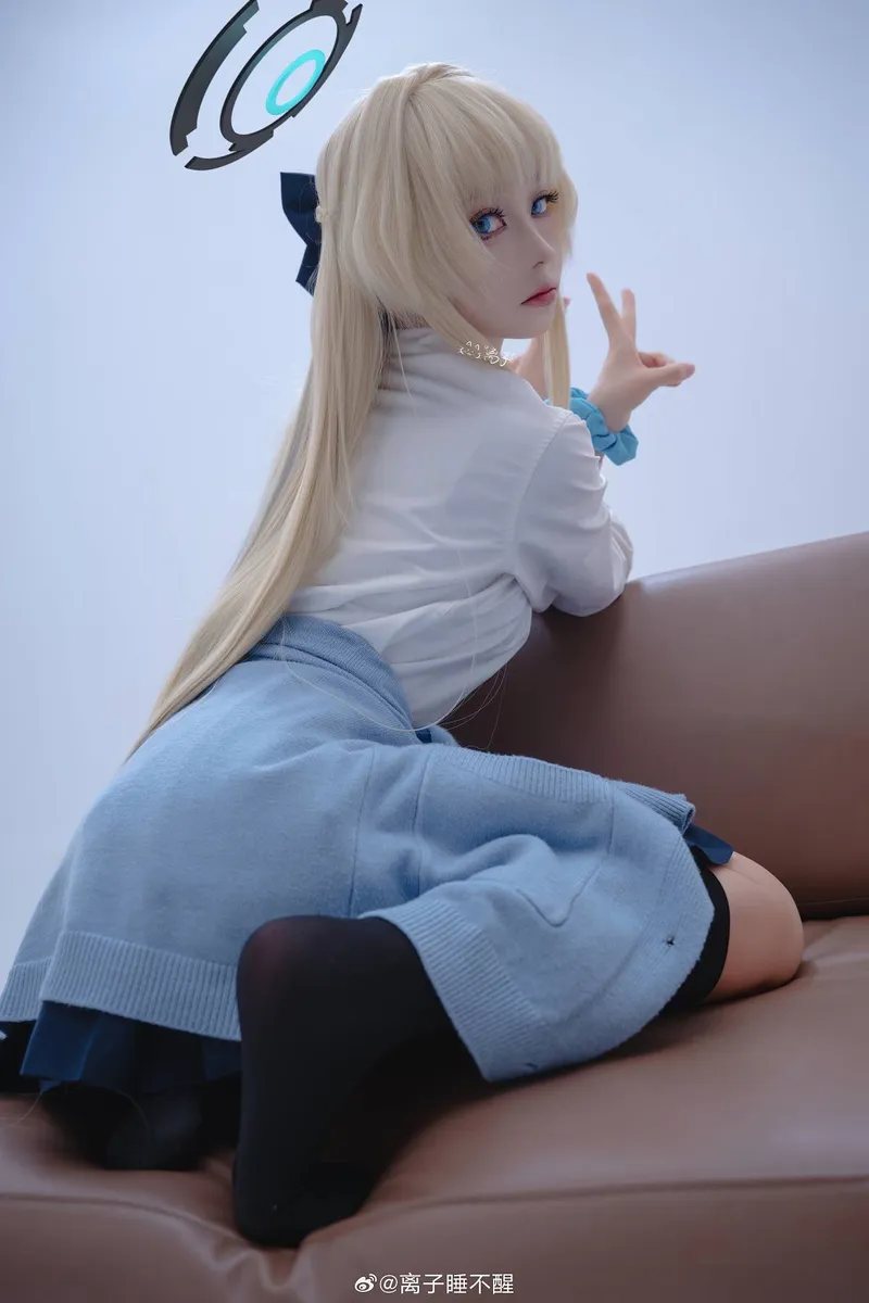 《蔚蓝档案》飞鸟马时cosplay