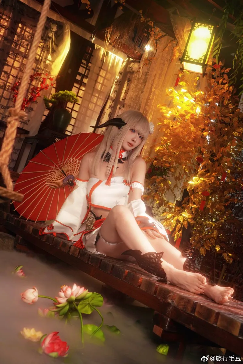 《最终幻想》龙娘cosplay