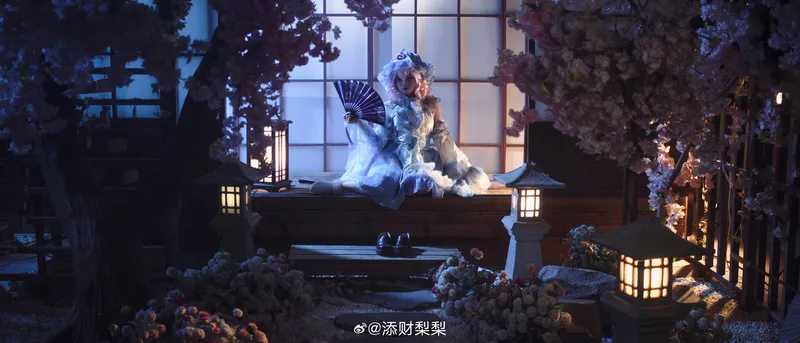 《东方Project》西行寺幽幽子cosplay