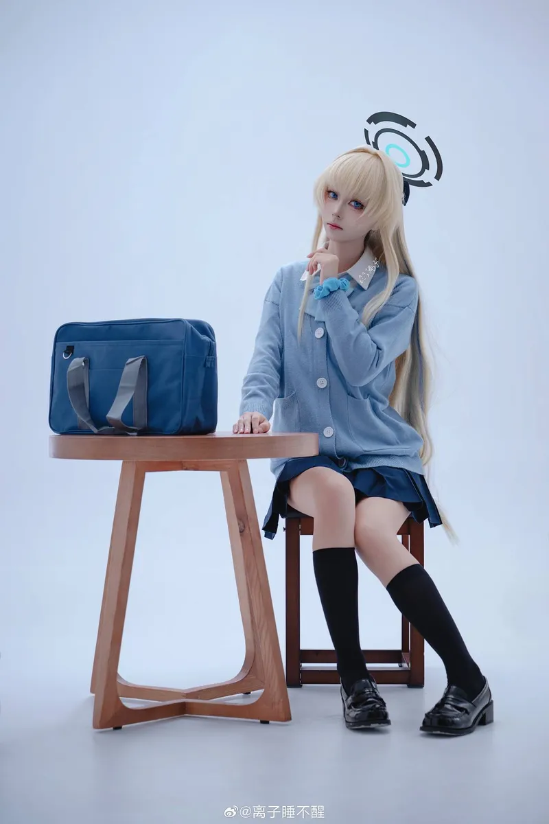 《蔚蓝档案》飞鸟马时cosplay